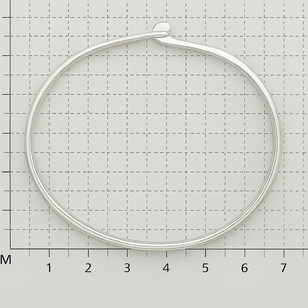 Sterling Silver Luso Ring with Open Dropped Bracelet