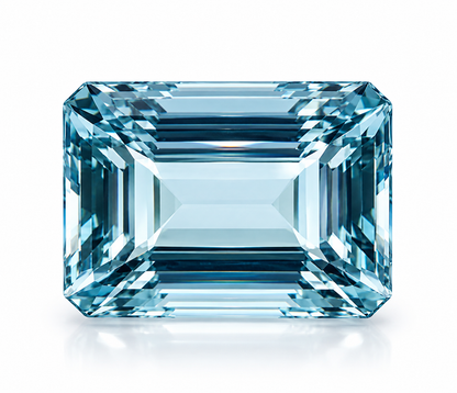 AQUAMRINE Emerald Cut 13.6 x 10 mm 1 pc 10.78 Ct Natural Semi Precious Stone