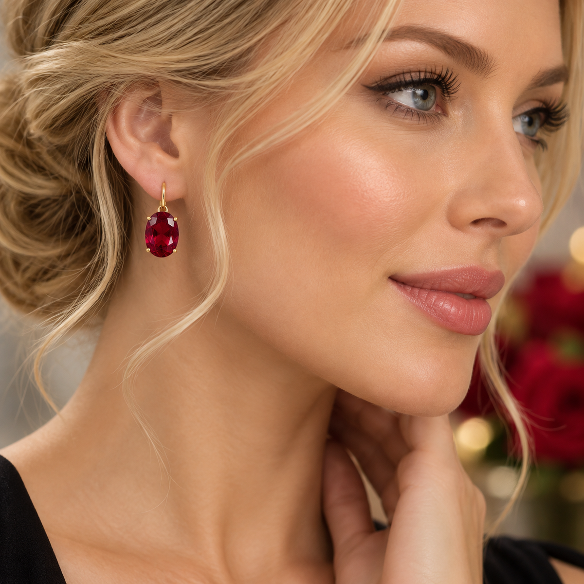 Ruby Oval shape 7x5mm 3 Pcs 3.65 carat Precious Natural