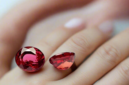 Ruby Oval shape 7x5mm 3 Pcs 3.65 carat